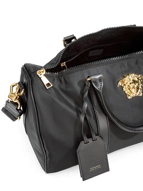 men's versace messenger bag|versace duffle bags men's.